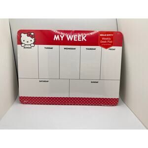 Hello Kitty Weekly Calendar
